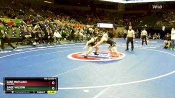 175 Class 4 lbs Champ. Round 1 - Sage Wilson, Staley vs Jase Motlagh, Willard