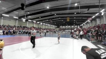 58 lbs Consolation - Ryann Gaylor, WAR Wrestling Club vs Mila Gutierrez, Top Rank