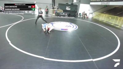 Cons. Round 1 - Jack Dietsche, Simi Valley High School Wrestling vs Damian Saldivar