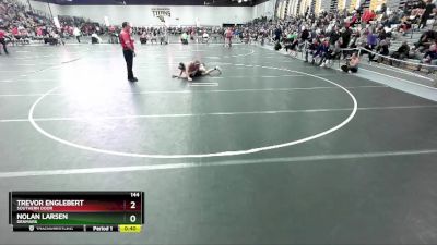 144 lbs Cons. Round 4 - Nolan Larsen, Denmark vs Trevor Englebert, Southern Door