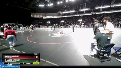 106 lbs Cons. Semi - Chance Hanson, Auburn Riverside vs Ryder Whitley, Wenatchee