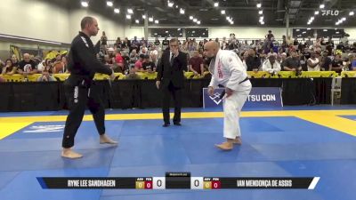 Ian Mendonça De Assis vs Ryne Lee Sandhagen 2025 World Master IBJJF Jiu-Jitsu Championship