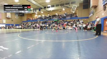 145lbs Semifinal - Kianna Gutierrez-Munoz, Hermiston (Girls) vs Persephone Puz, Vashon Island (Girls)