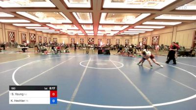 190 lbs Quarterfinal - Shaelie Young, Nj vs Kimberlee Hechler, Pa