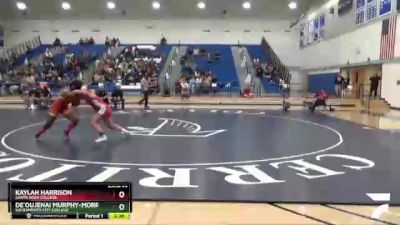 180 lbs Quarterfinal - De`oujenai Murphy-Morre, Sacramento City College vs Kaylah Harrison, Santa Rosa College