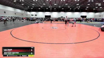 125 lbs Cons. Round 3 - Lily Paige, North Point vs Brittany Nguyen, North Kansas City