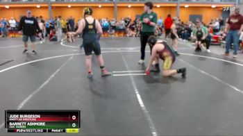 Semifinal - Jude Burgeson, Ninety Six Wrestling vs Barrett Ashmore, LWC: Raiders