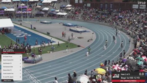 2026 AAU Junior Olympic Games - Youth Boys' 4x100m Relay, Semi-Finals 2 - Age 12