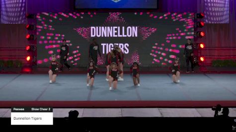 Dunnellon Tigers [2022 Peewee Show Cheer 2] 2022 Pop Warner National Cheer & Dance Championship