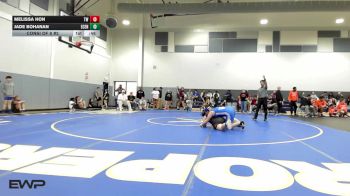 170 lbs Consi Of 8 #2 - Melissa Hon, Tulsa Webster vs Jade Bohanan, East Central