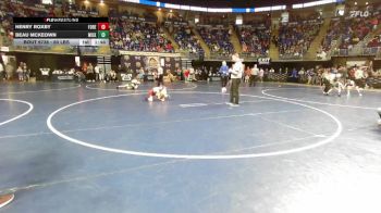 60 lbs Quarterfinal - Henry Roxby, Forest Hills vs Beau Mckeown, Wilkes Barre