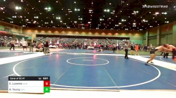 220 lbs Consi Of 32 #1 - Elijah Luzania, Eaglecrest vs Austin Young, Casteel