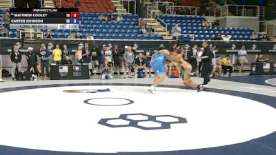 285 lbs Cons. Rd Of 32 - Matthew Cooley, California vs Carter Johnson, North Dakota