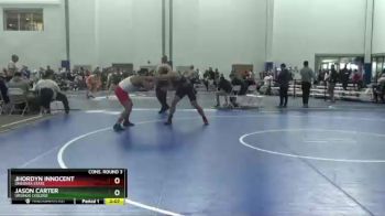 197 lbs Cons. Round 3 - Jason Carter, Ursinus College vs Jhordyn Innocent, Oneonta State