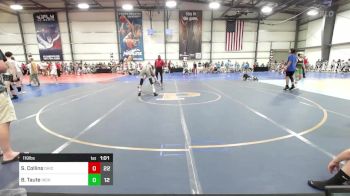 119 lbs Rr Rnd 1 - Stephen Collins, Ohio Titan Scarlet vs Ben Taute, Iron Faith Wrestling