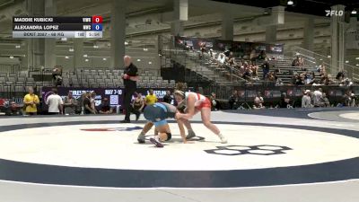 68 kg Champ. Rd Of 32 - Maddie Kubicki, Vision Wrestling vs Alexandra Lopez, Menlo Wrestling Club