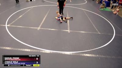 56 lbs Round 2 - Samuel Priebe, MN Elite Wrestling Club vs Cygnus Walz, Scoring Edge Wrestling Center