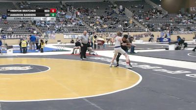 106 lbs Cons. Round 3 - Trenton Bratcher, Moore vs Jamarion Sanders, LaRue County