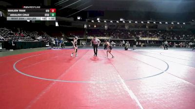 103 lbs Round Of 32 - MaiLien Tran, Utah Tech vs Aidalish Cruz, Springfield Technical CC