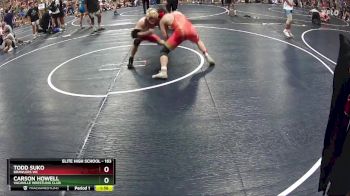 163 lbs Champ. Round 1 - Carson Howell, Vacaville Wrestling Club vs Todd Suko, Brawlers WC