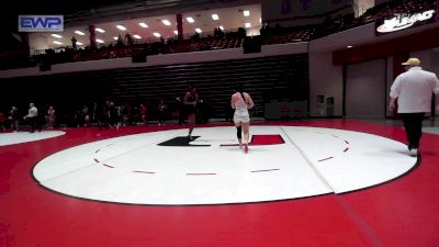 145 lbs Consi Of 8 #2 - Cayden Buckaloo, Davis High School Girls vs Jah'zara Hill, Tulsa Union Girls