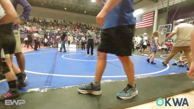 51 lbs Rr Rnd 1 - Elizabeth Berryhill, Morris Wrestling Association vs Ember Shelton, Team Tulsa Wrestling Club