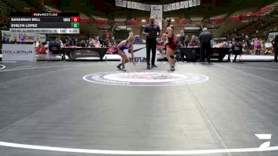 Cons. Round 5 - Savannah Bell, Vista Murrieta High School Wrestling vs Evelyn Lopez