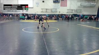 132 lbs Champ. Round 2 - Leonardo Vasquez, Woodburn vs Oregon Farwell, Pendleton