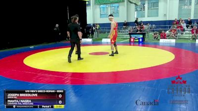 80kg Cons. Round 3 - Joseph Breedlove, Dinos WC vs Mantaj Nagra, Canadian Mal Wrestling