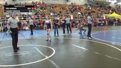 112 lbs Round 5 - Audrey Miracle, Clyde Amateur vs Mia Skinner, Wilmington Ladies Freestyle Wr