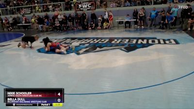 108 lbs Round 1 - Nixie Schooler, Juneau Youth Wrestling Club Inc. vs Bella Dull, Dillingham Wolverine Wrestling Club
