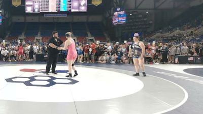 235 lbs Champ. Rd Of 16 - Kaylee DeJong, Iowa vs Peyton Mullin, New York