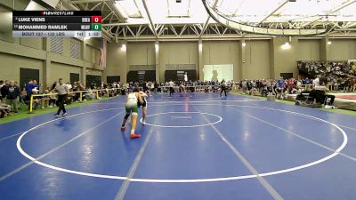 132 lbs Round Of 16 - Luke Viens, Bristol Eastern vs Mohammed Ramlek, Maloney
