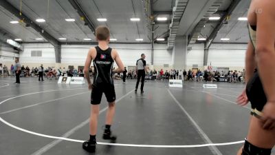 60-65 lbs Rr Rnd 2 - Everett Brewington, Black Fox Wrestling Academy vs Tucker Anthony, Salem Elite Mat Club