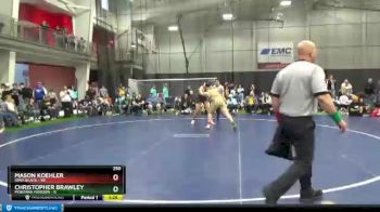 250 lbs Round 5 (6 Team) - Mason Koehler, Iowa Black vs Christopher Brawley, Montana Maroon