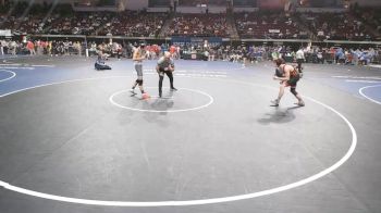 D 1 120 lbs Cons. Round 3 - Elijah Boucree, Fontainebleau vs Luis Chavez, Walker