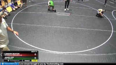 108 lbs Quarterfinal - Landon Deaton, Summerville Takedown Club vs James Kay, Dixie Hornets