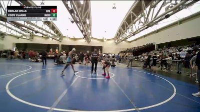 106 lbs Rr Rnd 5 - Deklan Wills, Revival Blue MS vs Cody Clarke, Mat Assassins Black