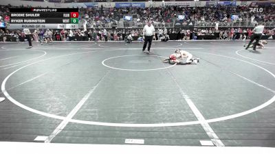 53 lbs Round Of 16 - Brodie Shuler, Florida National Wrestling Team vs Ryker Rubinstein, Wentzville Wrestling Federation