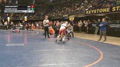 150 lbs Round Of 16 - Aiden Rafferty, Brookville vs Xzavier Payne, Lawrence