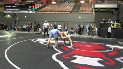 177 lbs Consolation - Ronin Davis, Liberty Bakersfield vs Jackson Cinfel, Clovis North