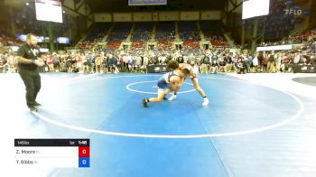 145 lbs Rnd Of 128 - Zeno Moore, Florida vs Thomas Gibbs, Indiana