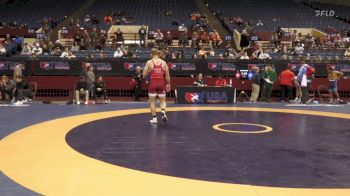 77 lbs Cons. Round 4 - Glenn Rhees, Graham Greco vs Riley Briggs, NMU-National Training Center