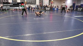102 lbs Quarterfinal - Caleb Czaniecki, Peters Township vs Noah Ford, Quest W.C.