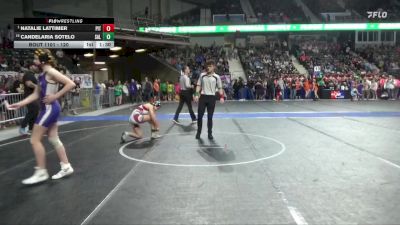 120 lbs Champ. Round 1 - Natalie Lattimer, Pittsburg vs Candelaria Sotelo, Salina