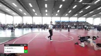 55 lbs Semifinal - Herra Fisher, Empire WC vs Asic Gallegos, La Familia NM