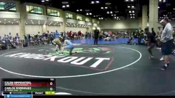 132 lbs Quarters & Wb (16 Team) - Carlos Rodriguez, FL Young Guns vs Caleb Hippensteel, Brawlers Thunderdawgs