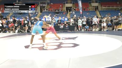 132 lbs Cons. Rd Of 64 - Carson Owens, Missouri vs Darryl Jackson, Minnesota