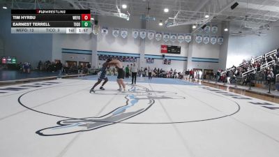 285 lbs Quarters & 1st Wb (16 Team) - Tim Hyrbu, West Forsyth vs Earnest Terrell, Tift County