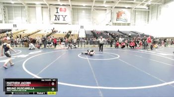63 lbs Cons. Semi - Bruno Muscarella, WRCL Wrestling Club vs Matthew Jacobs, Geneva Youth Wrestling